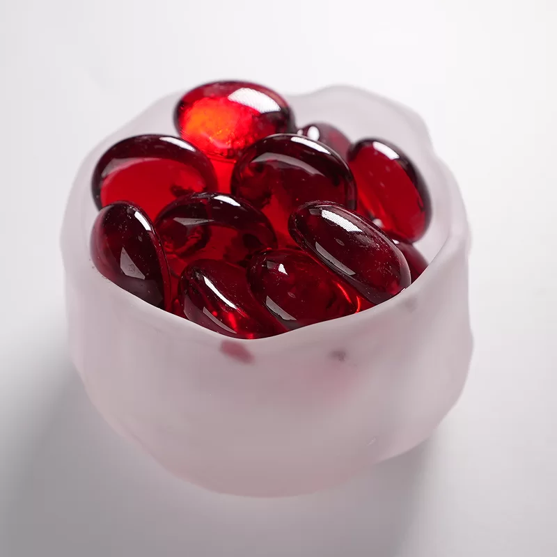 Đá Hạt Điều Thủy Tinh, Hạt Thủy Tinh Dẹt Dùng Trang Trí