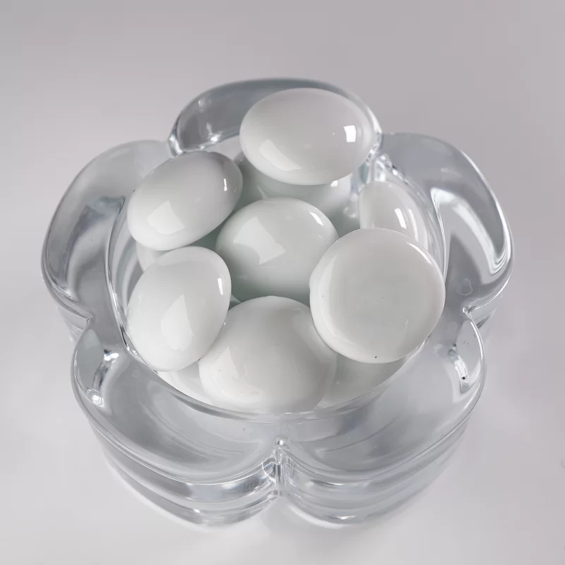 Đá Hạt Điều Thủy Tinh, Hạt Thủy Tinh Dẹt Dùng Trang Trí