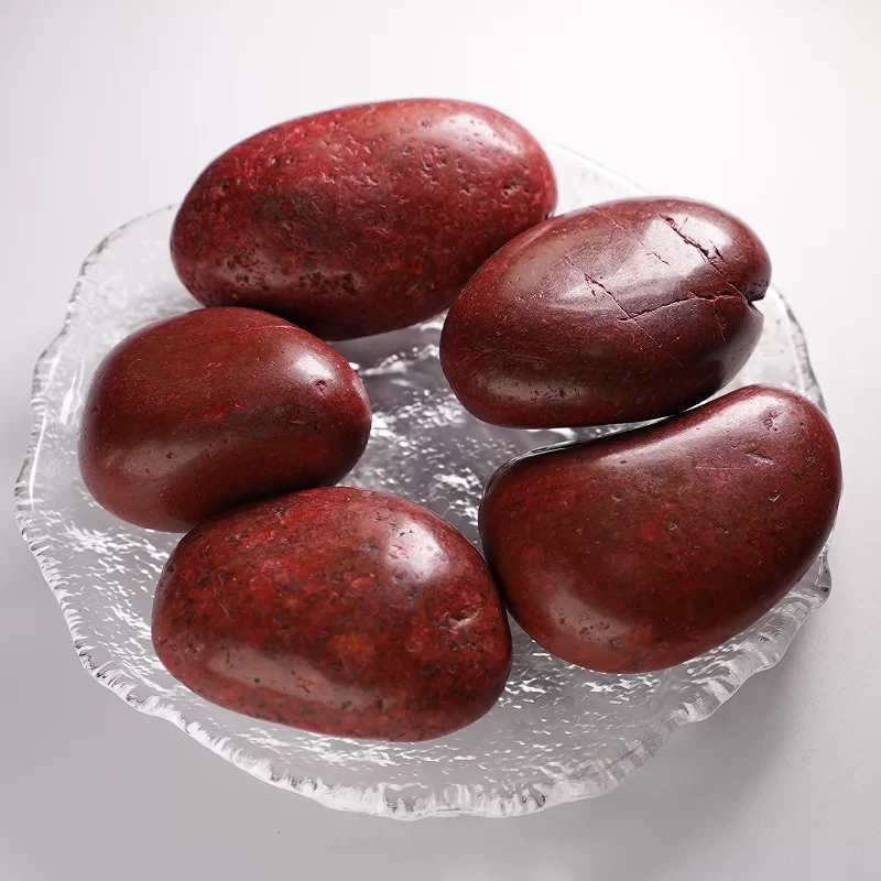 Đá cuội đầy màu sắc tự nhiên / trắng / đen / vàng cho cảnh quan công viên