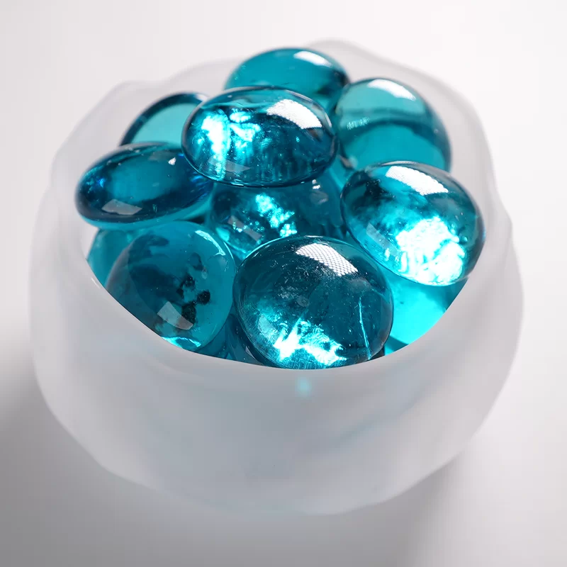 Đá Hạt Điều Thủy Tinh, Hạt Thủy Tinh Dẹt Dùng Trang Trí