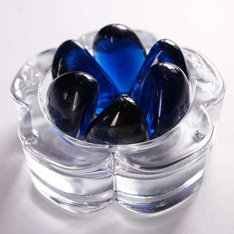 Đá Hạt Điều Thủy Tinh, Hạt Thủy Tinh Dẹt Dùng Trang Trí