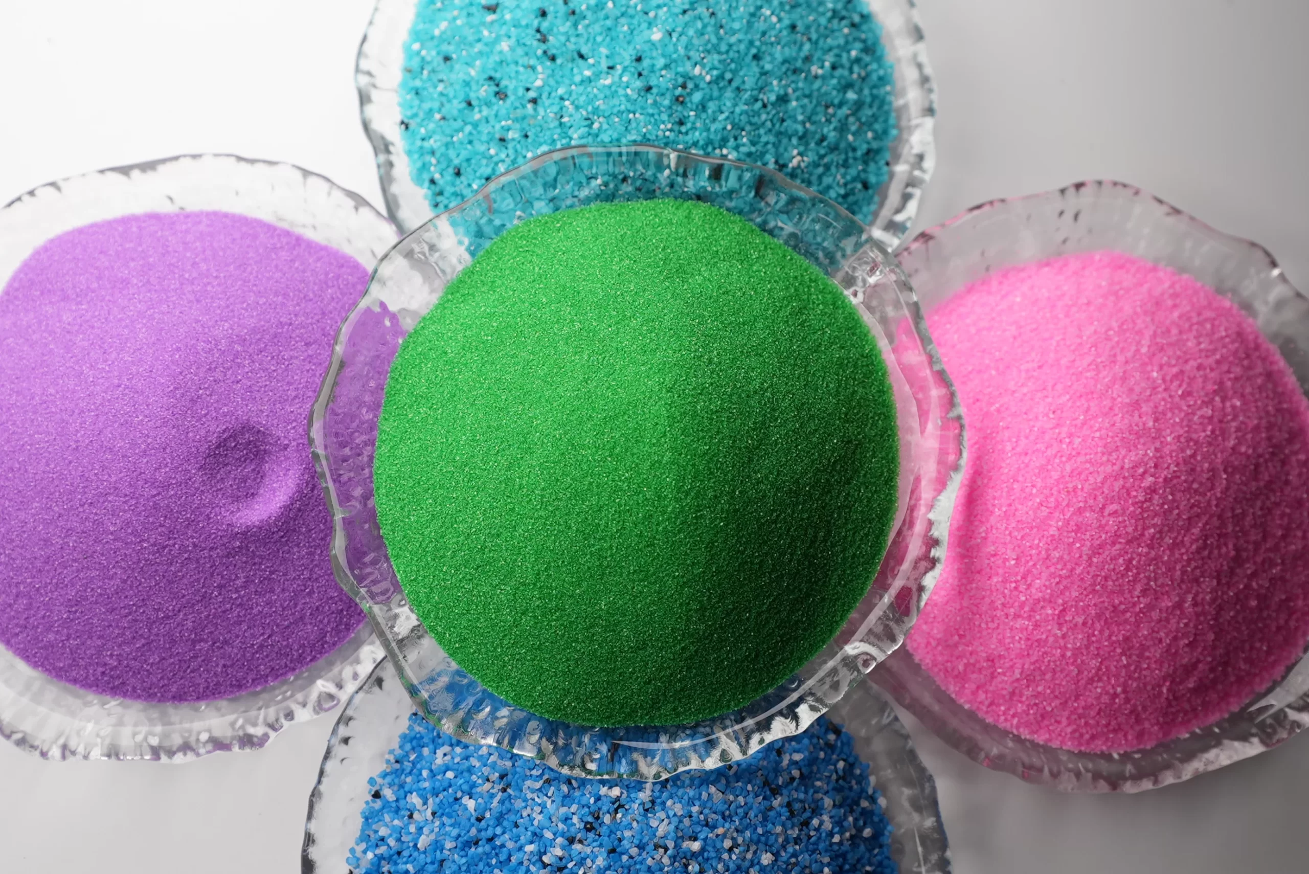 Sản phẩm cát, sỏi và sỏi thủy tinh dùng cho xây dựng và cảnh quan