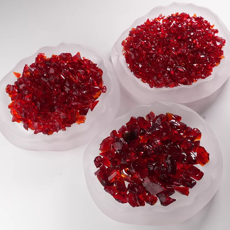 Cát thủy tinh đầy màu sắc cho đất nung